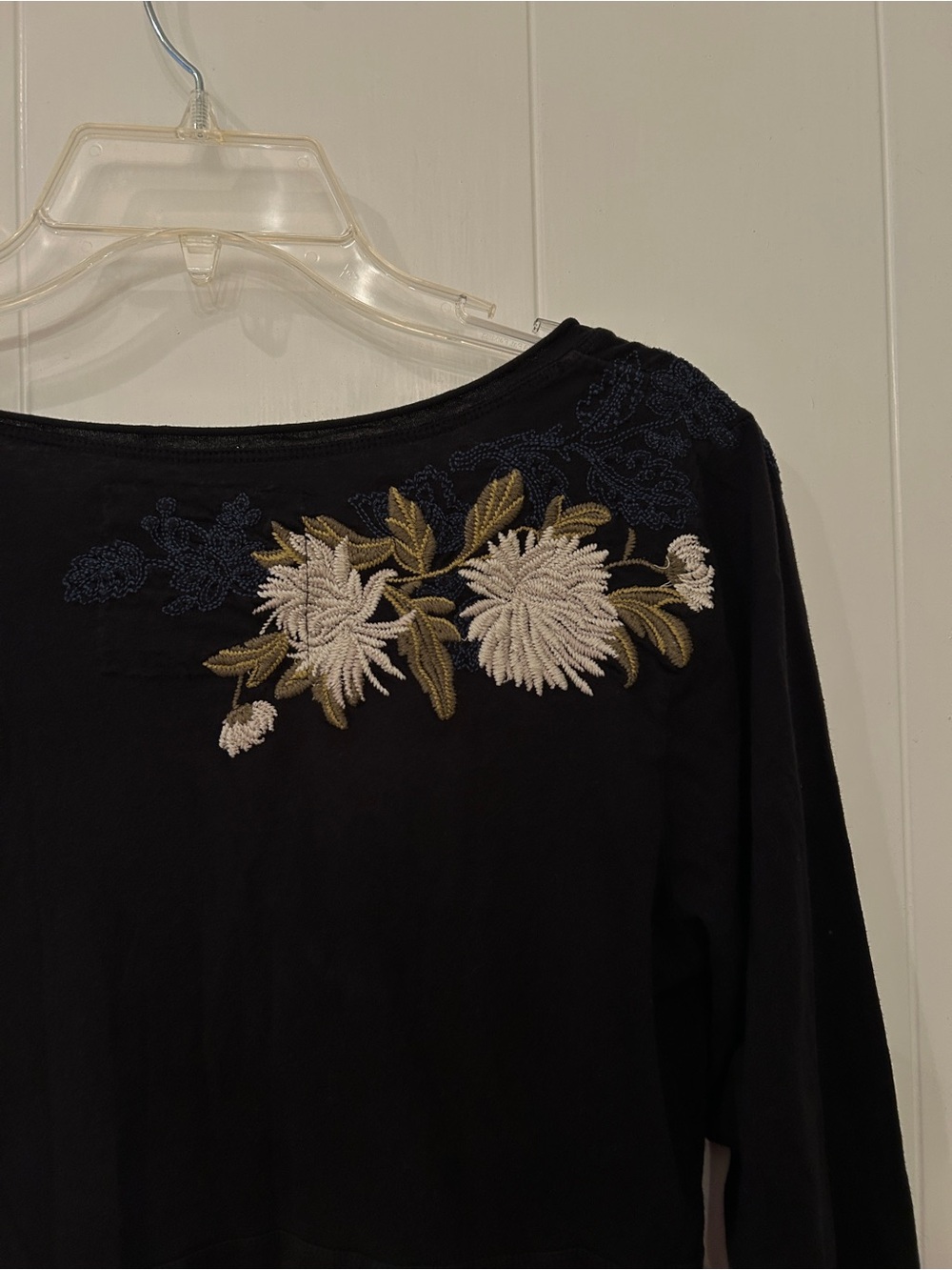Johnny Was Embroidered Floral Long Sleeve Dress - Picture 6 of 7